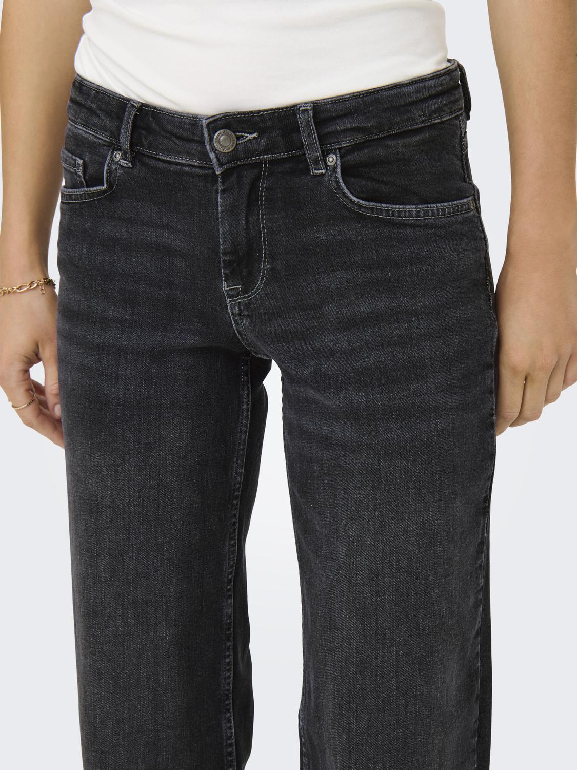 Jean Wide Leg Judy-O - Washed Black