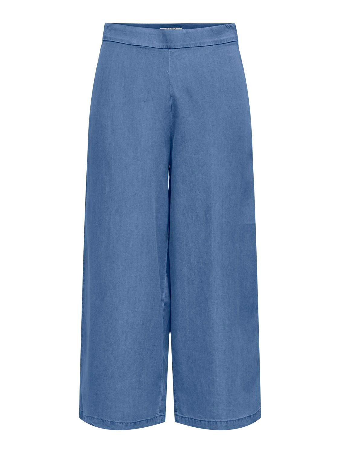 Pantalón Wide Leg Charis - Medium Blue Denim