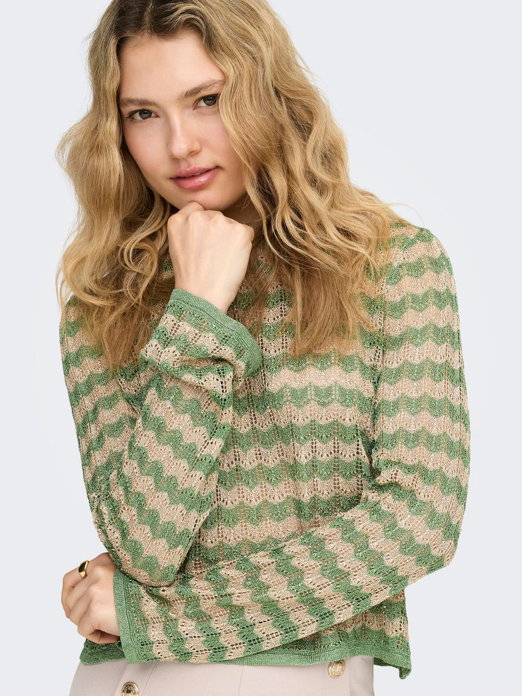 Blusa Agathe - Fluorite Green