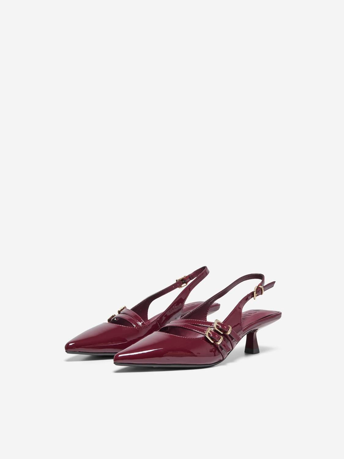 Taco Slingback - Burgundy