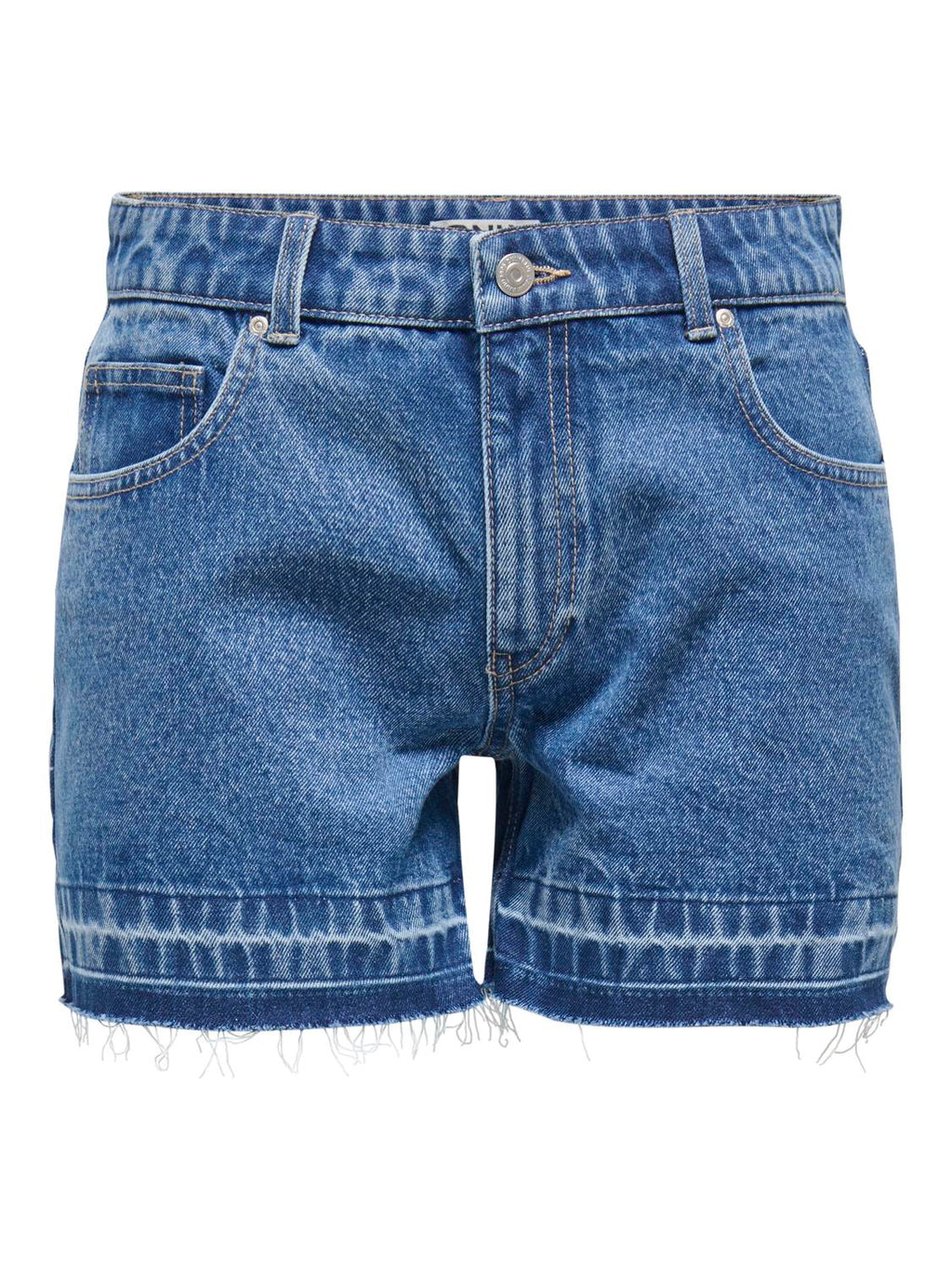 Short Regular Elaine Tiro Medio - Medium Blue Denim