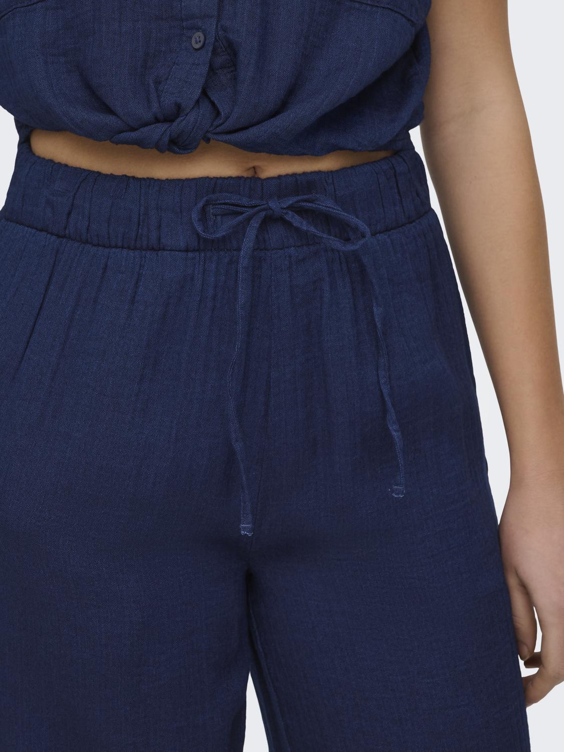 Pantalón Straight Leoni - Vintage Indigo