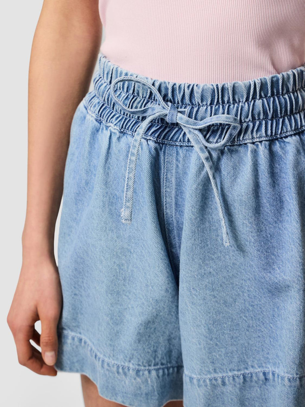 Short de jean Flora - Light Blue Denim