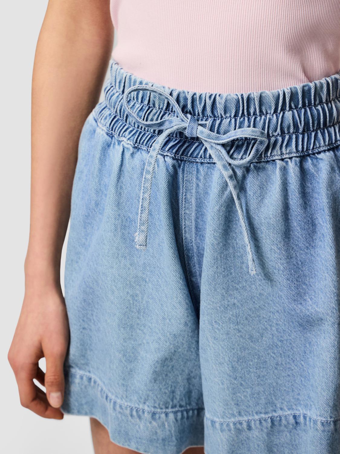 Short de jean Flora - Light Blue Denim