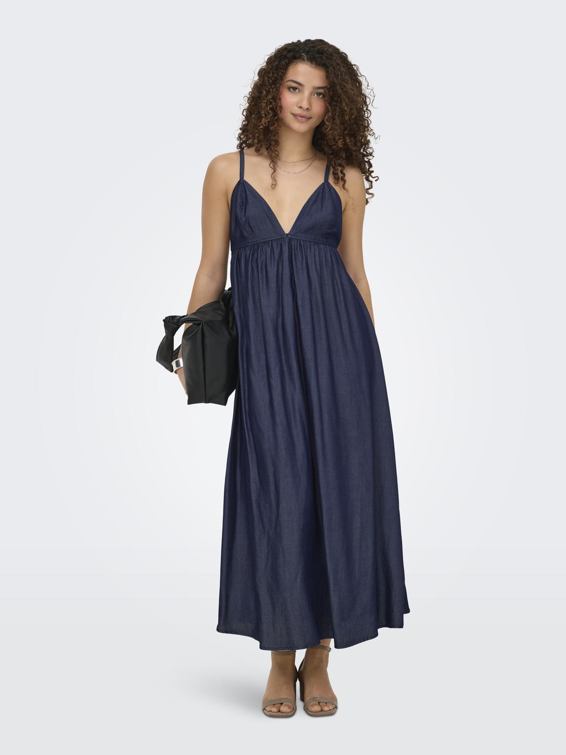 Vestido Bara - Dark Blue Denim