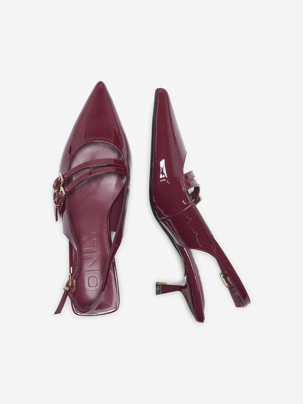 Taco Slingback - Burgundy