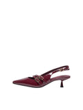 Taco Slingback - Burgundy