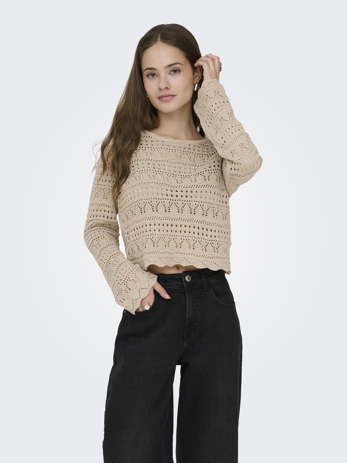 Sweater Elke - Oxford Tan