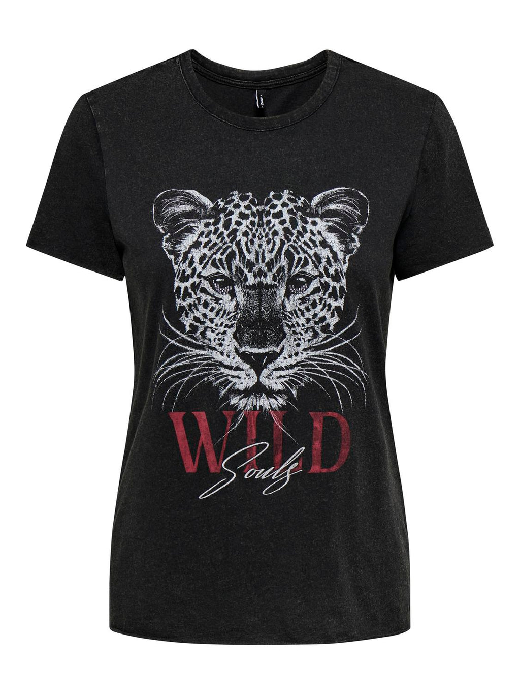 Top Regular Lucy - Black (Wild Soul Leo)