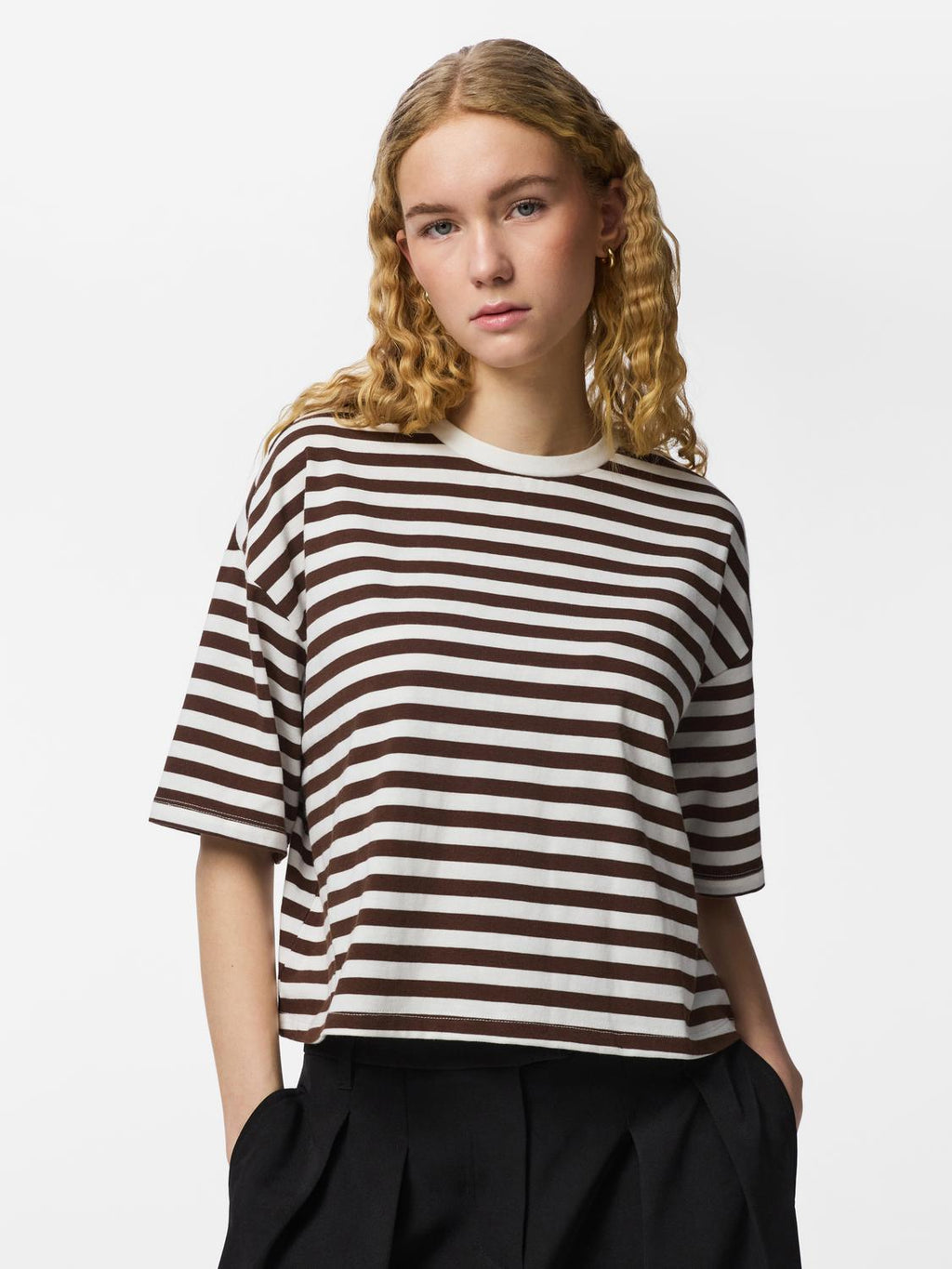 Remera Adie Boxy - Chicory Coffee