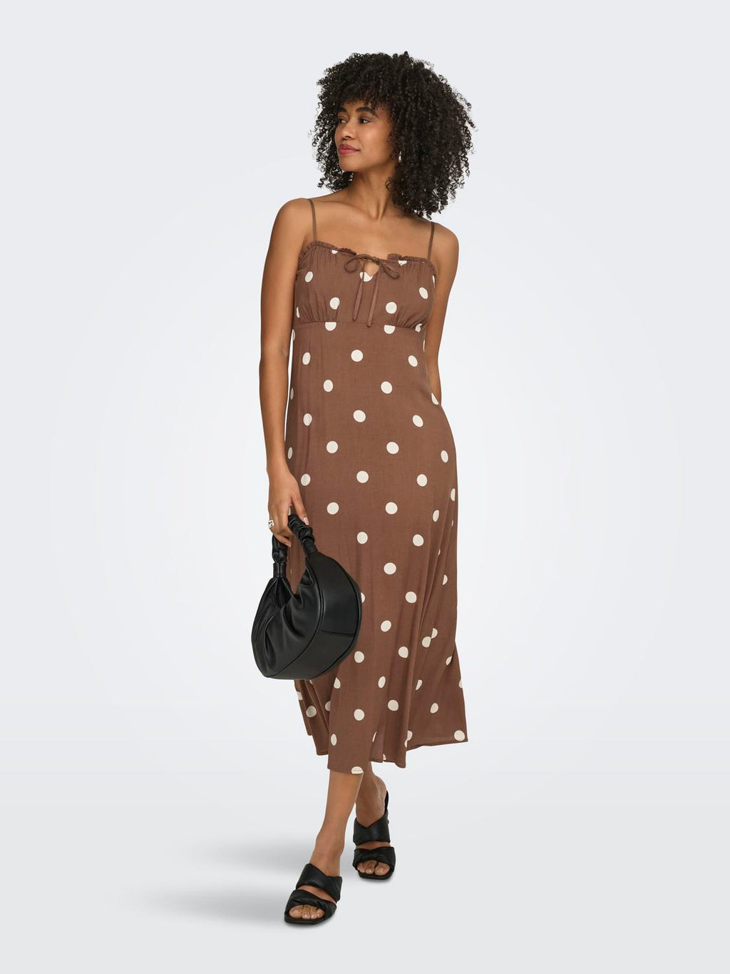 Vestido Regular Nelly - Cocoa Brown