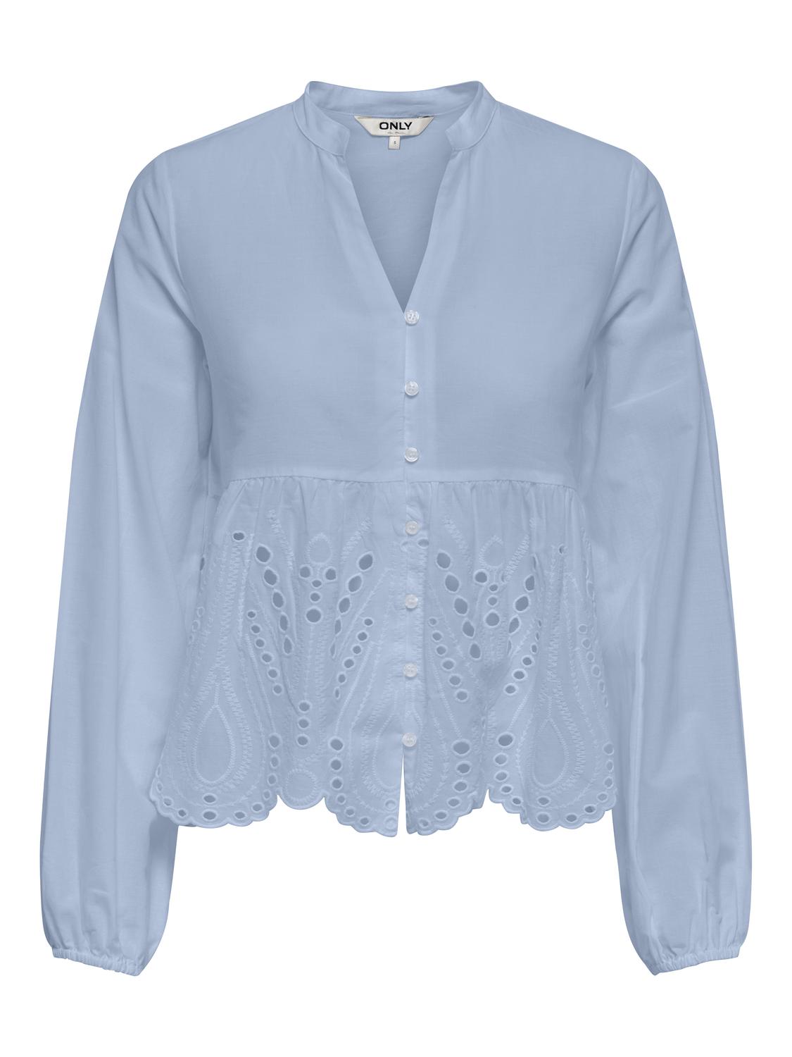 Camisa Regular Dewina - Cashmere Blue