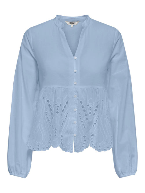 Camisa Regular Dewina - Cashmere Blue