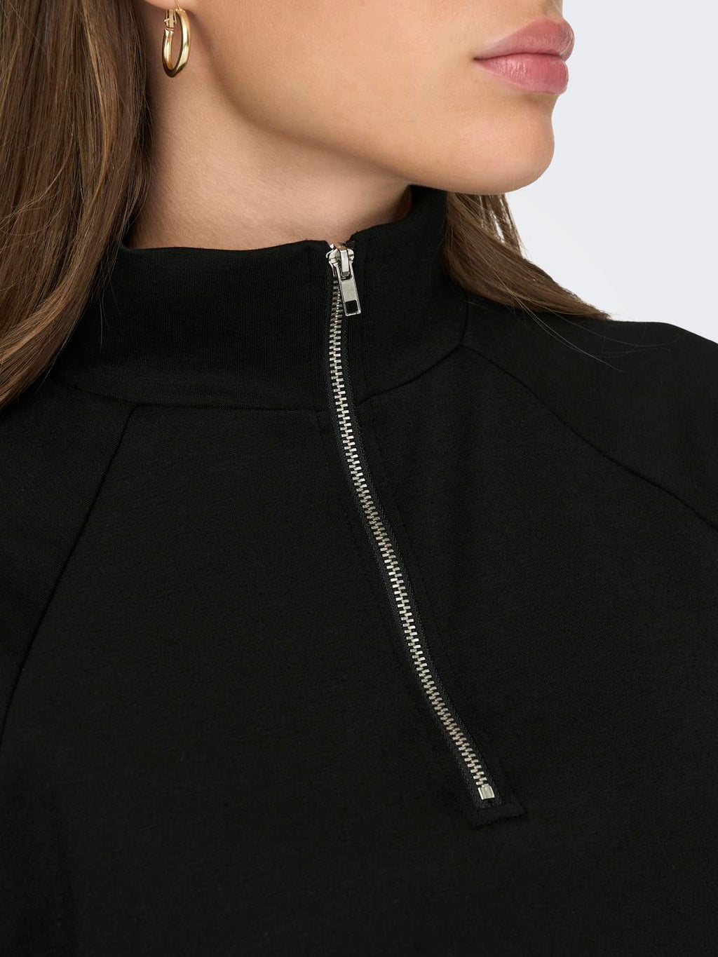 Buzo Regular Eldora Zip - Black