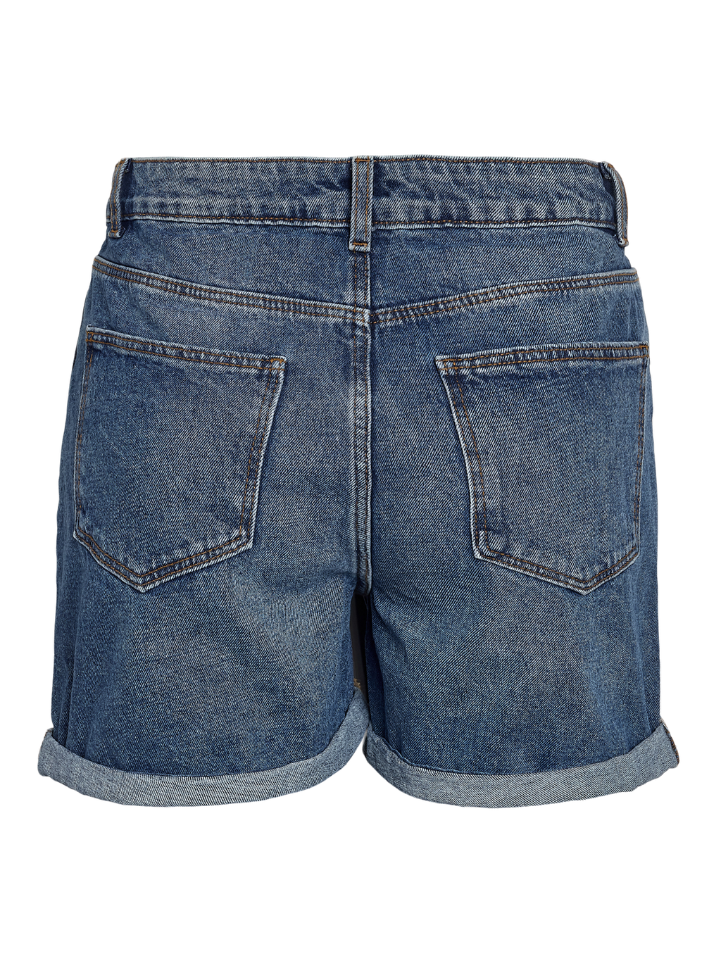Short Relaxed Smiley - Medium Blue Denim