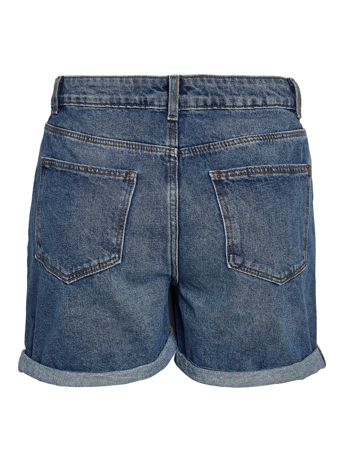 Short Relaxed Smiley - Medium Blue Denim