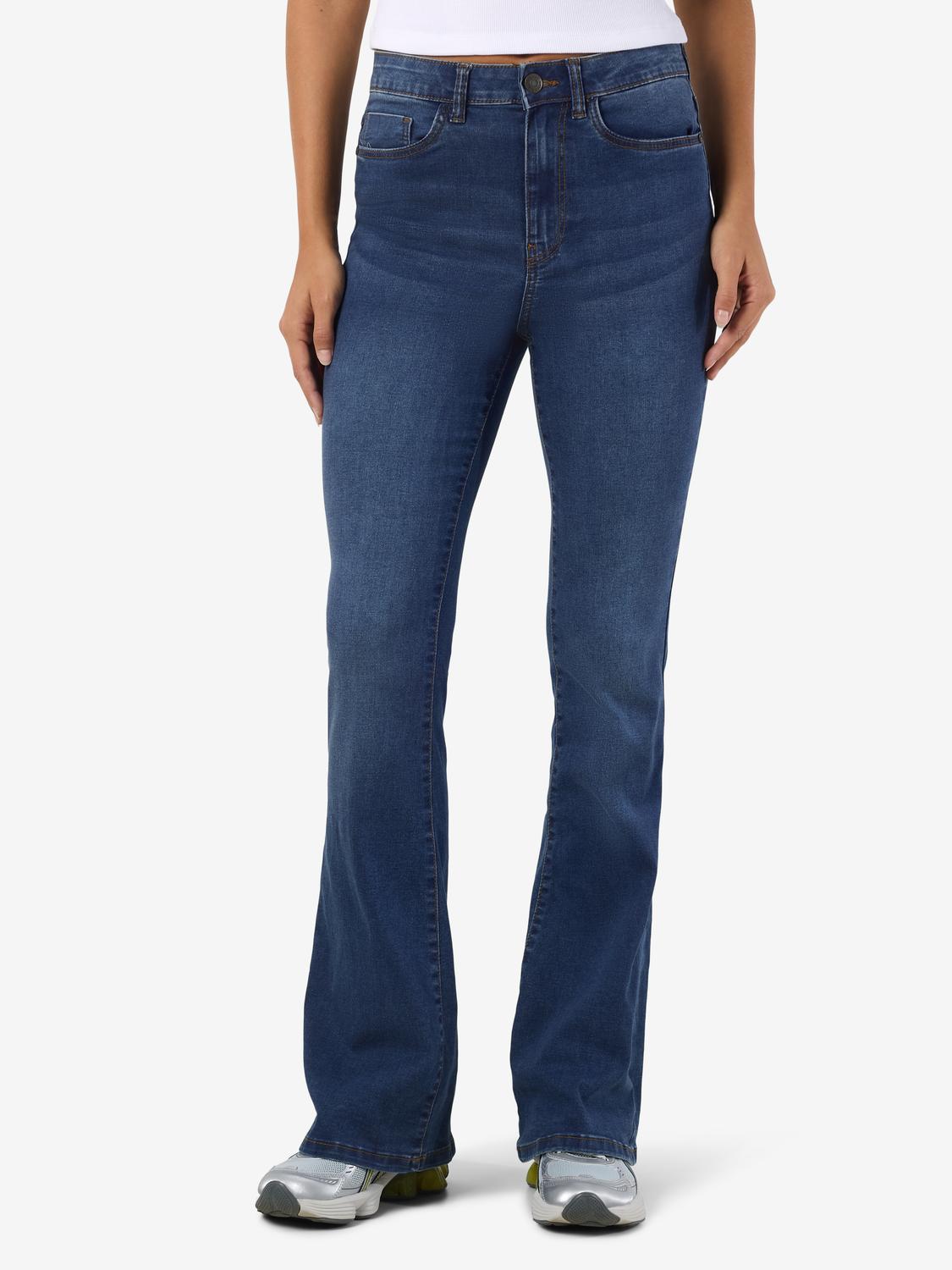 Jean Flare Sallie - Medium Blue Denim