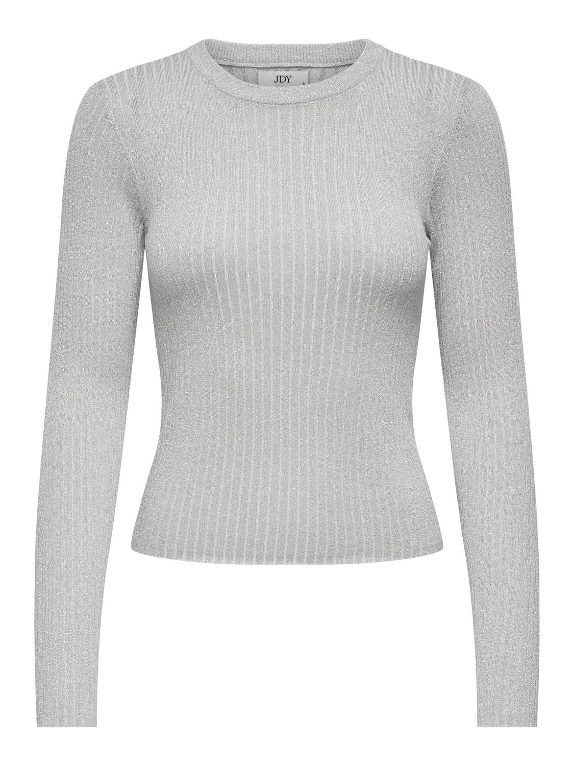 Sweater Plum Lurex - Cloud Dancer