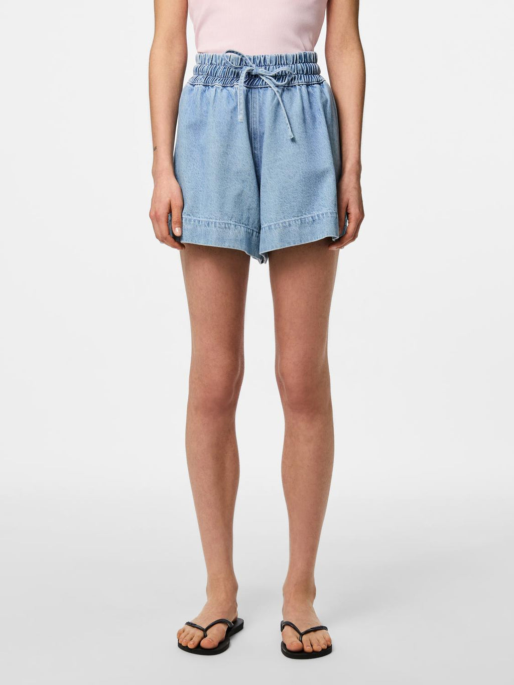 Short de jean Flora - Light Blue Denim