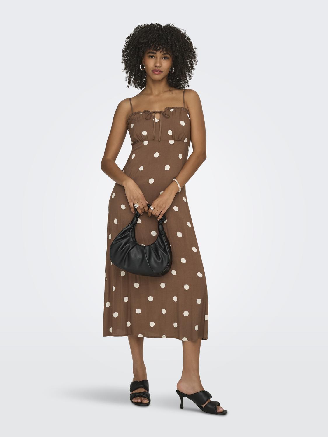 Vestido Regular Nelly - Cocoa Brown