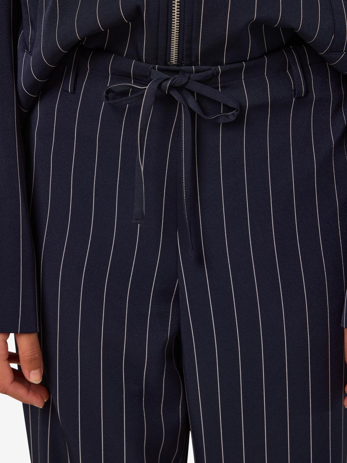 Pantalón Straight Ella - Navy Blazer