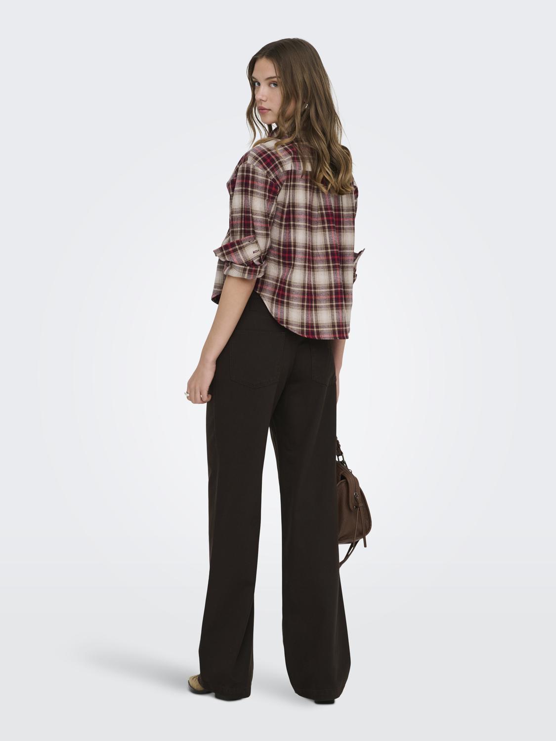 Pantalón Wide Leg Juicy-Soft Tiro Alto - Black Coffee
