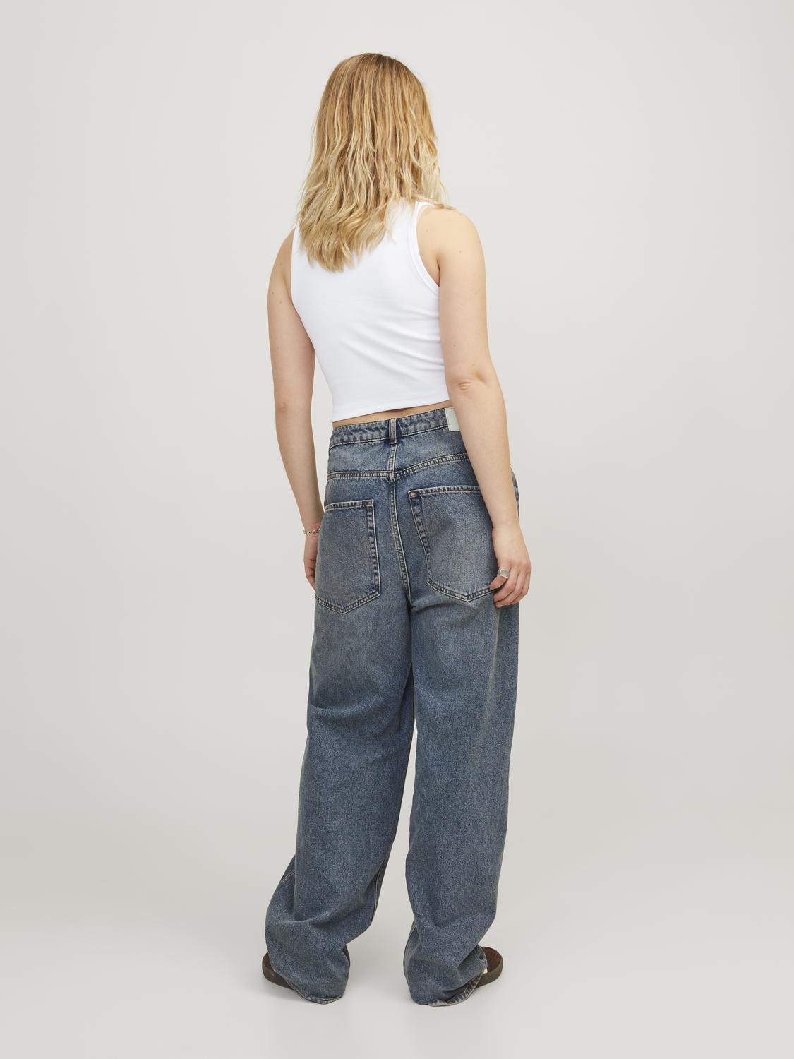Top Stretch Fallon Rib - Bright White