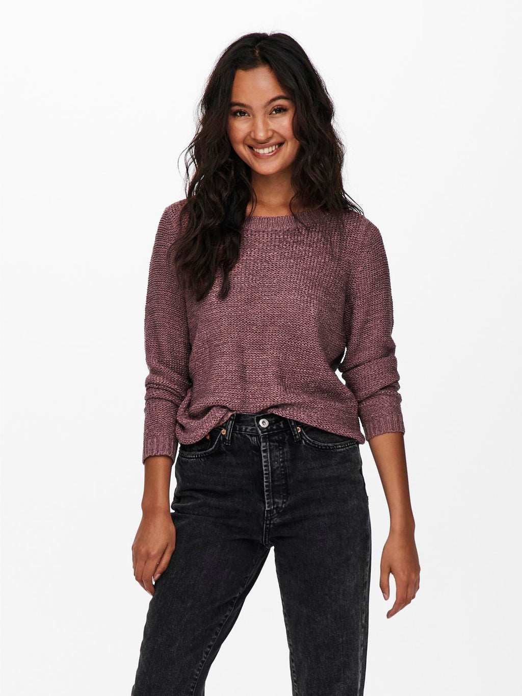 Sweater Regular Geena - Rose Brown