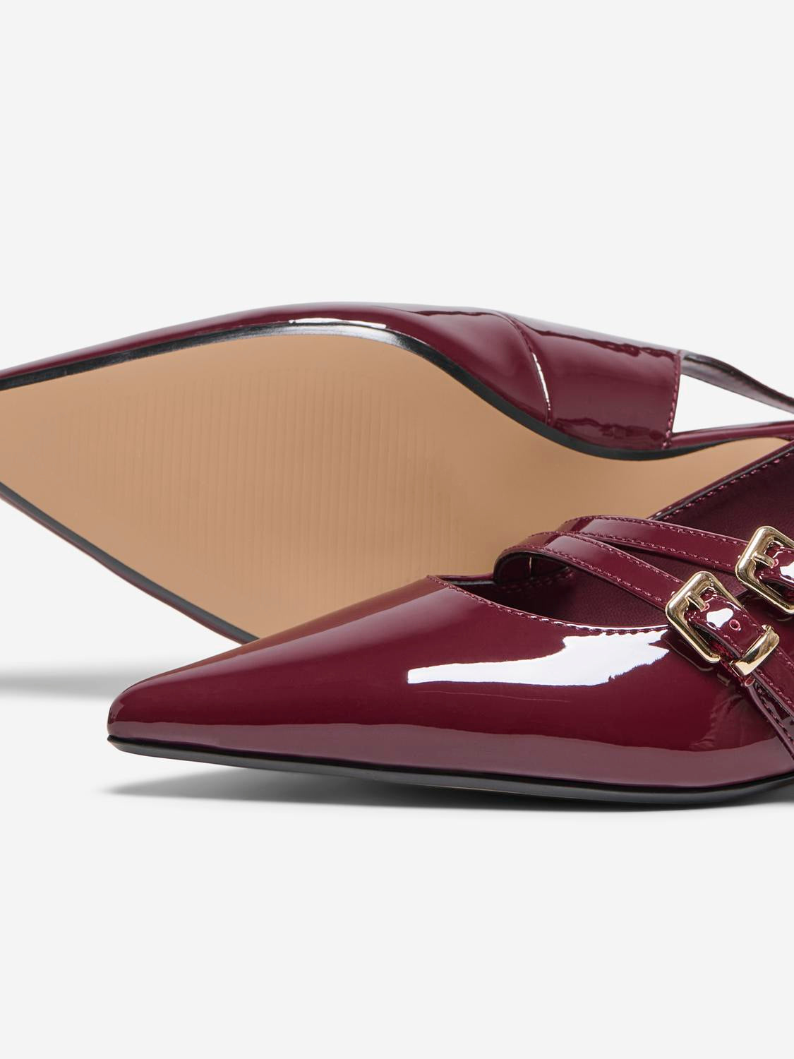 Taco Slingback - Burgundy