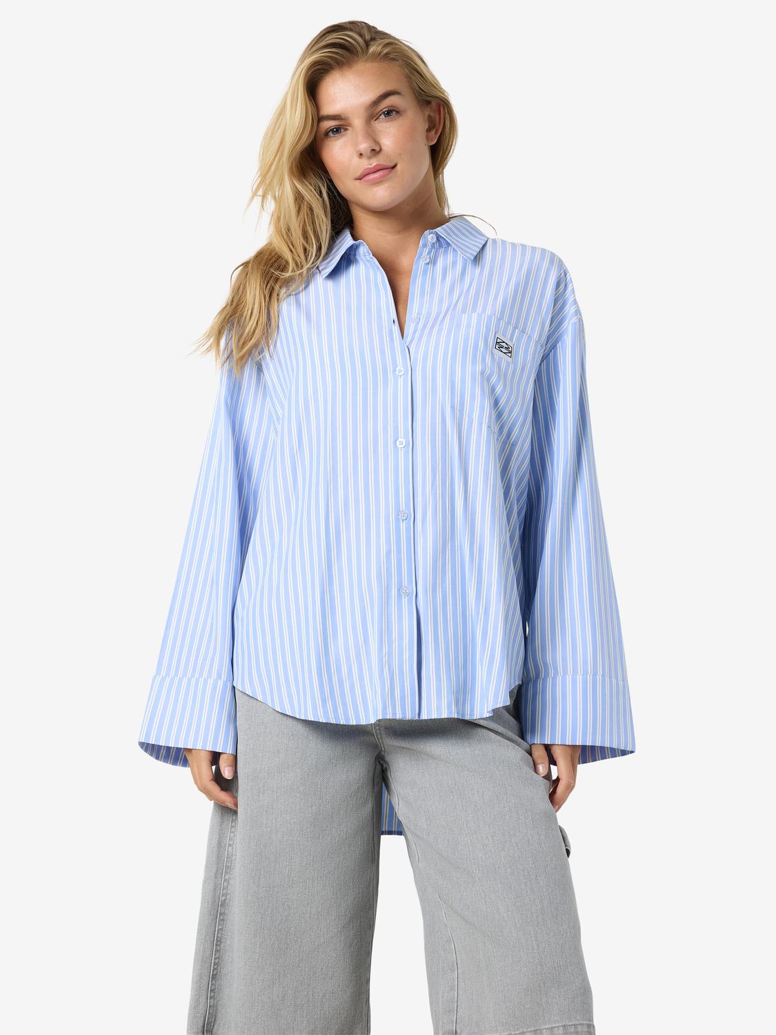 Camisa Regular Frida - Sky Blue