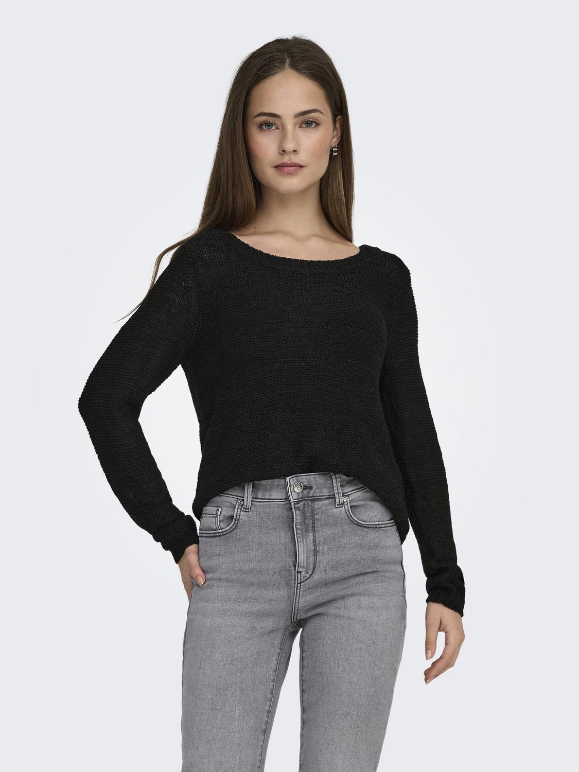 Sweater Regular Geena - Black