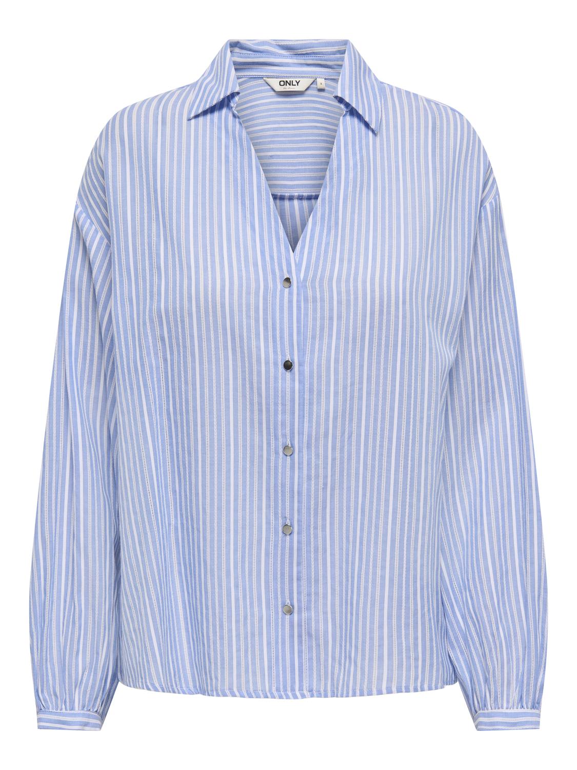 Camisa Regular Mazie - Cornflower Blue