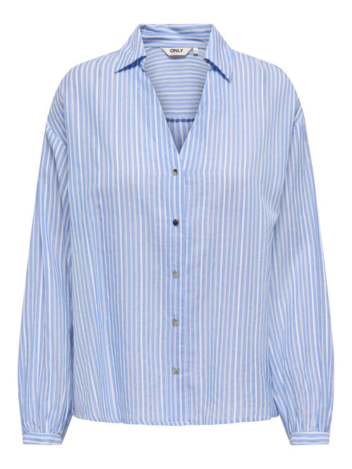 Camisa Regular Mazie - Cornflower Blue