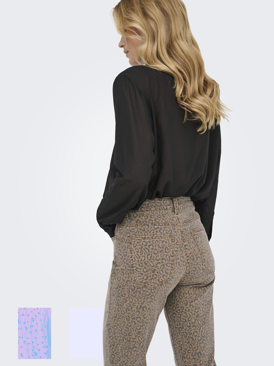 Jean Straight Emily Leo Tiro Alto - Nomad