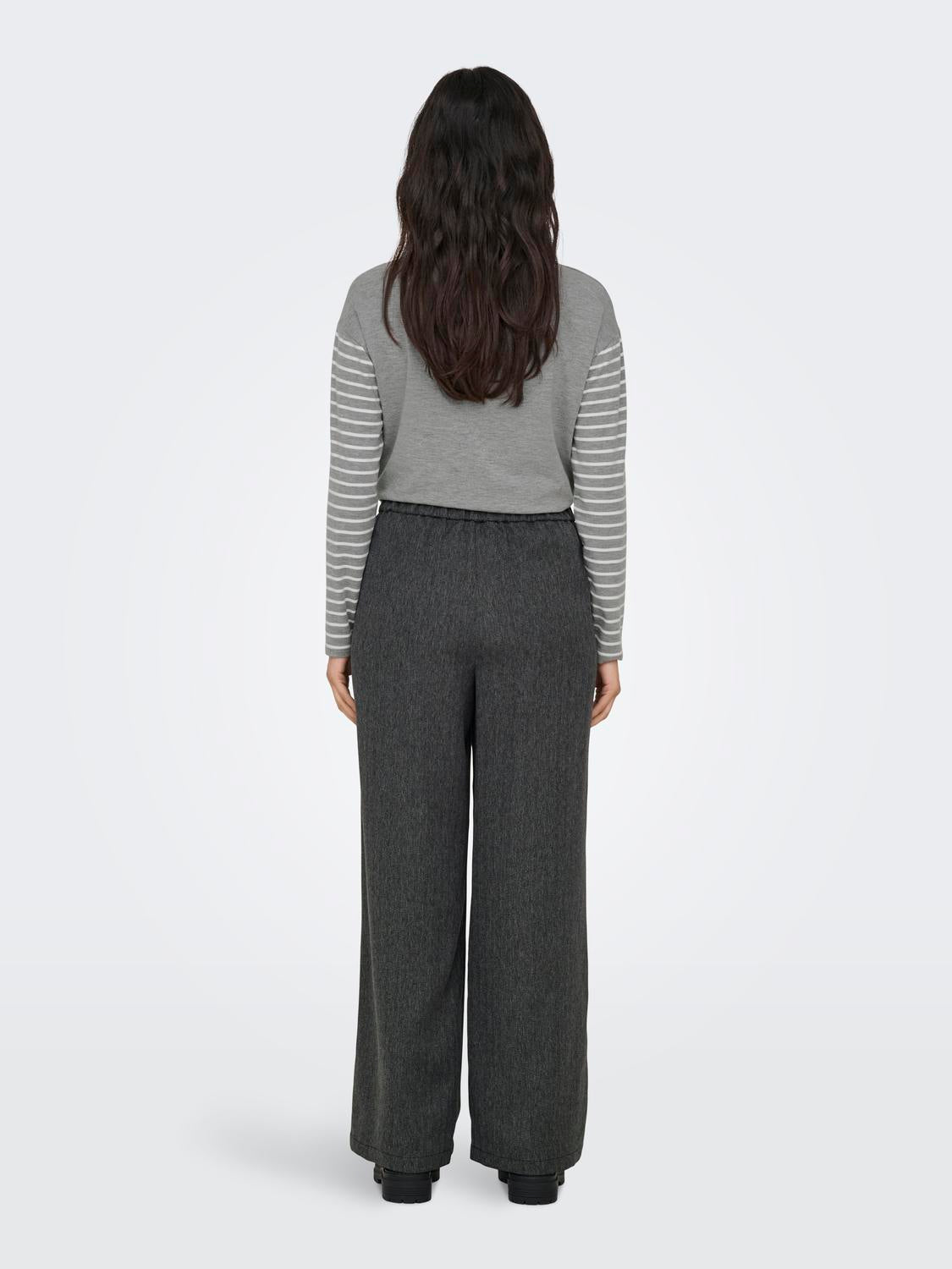 Pantalón Wide Leg Noah Tiro Alto - December Sky
