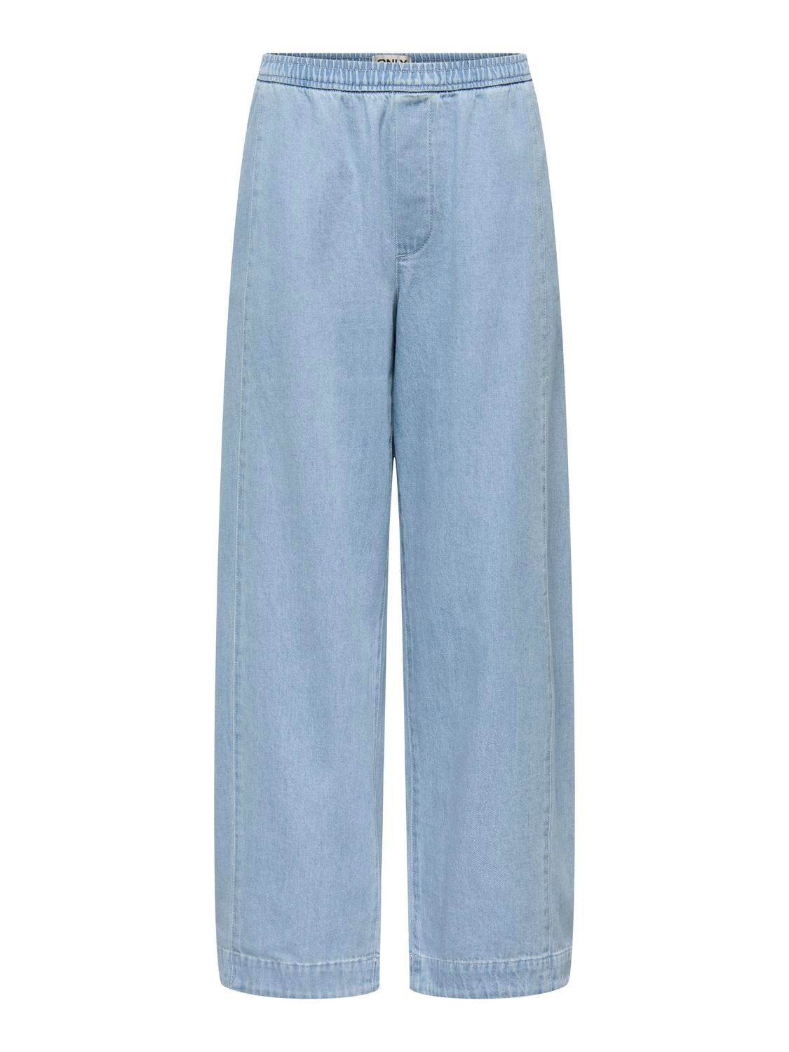 Jean Barrel Vix - Light Blue Denim