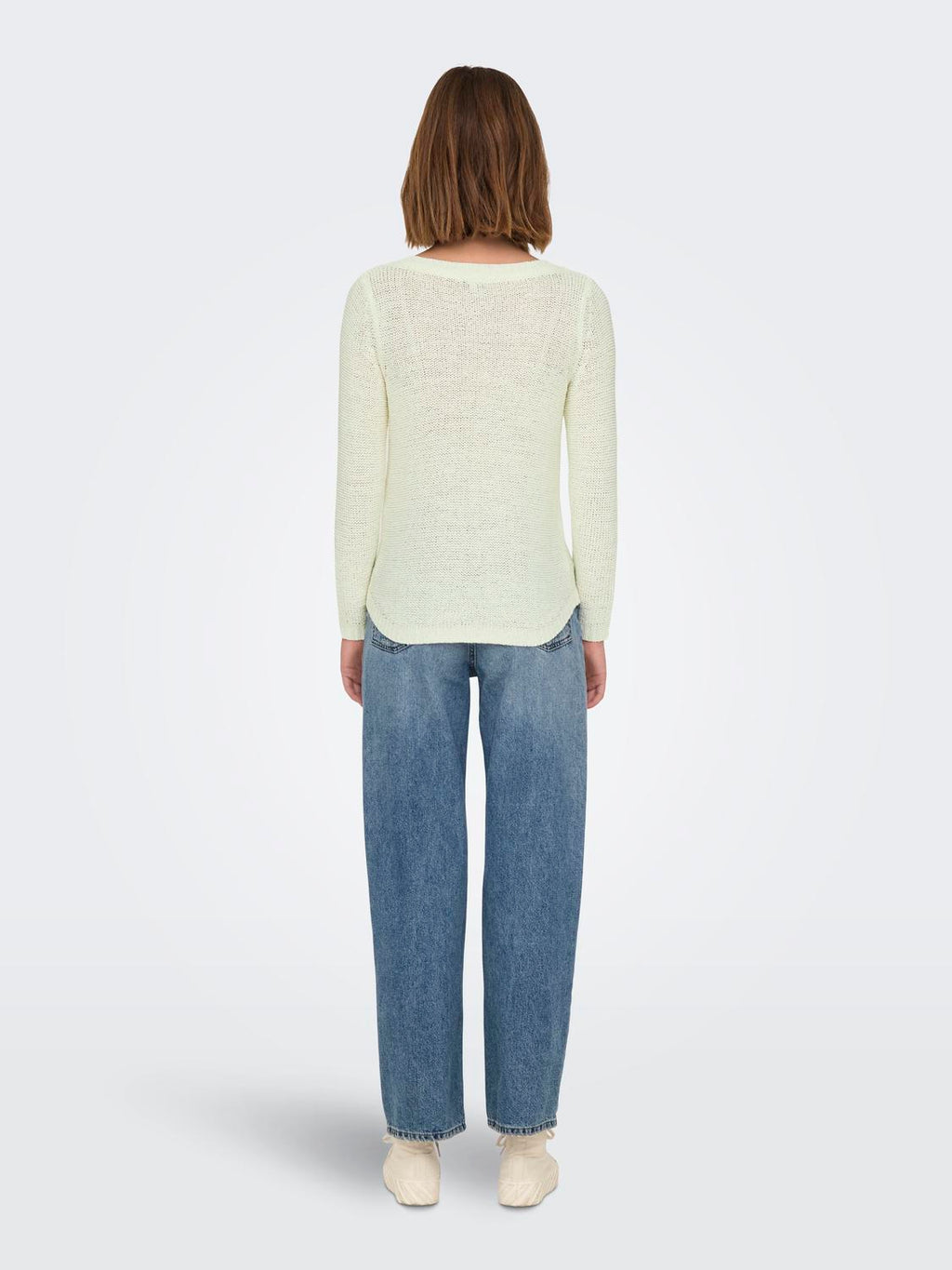 Sweater Regular Geena - Cloud Dancer