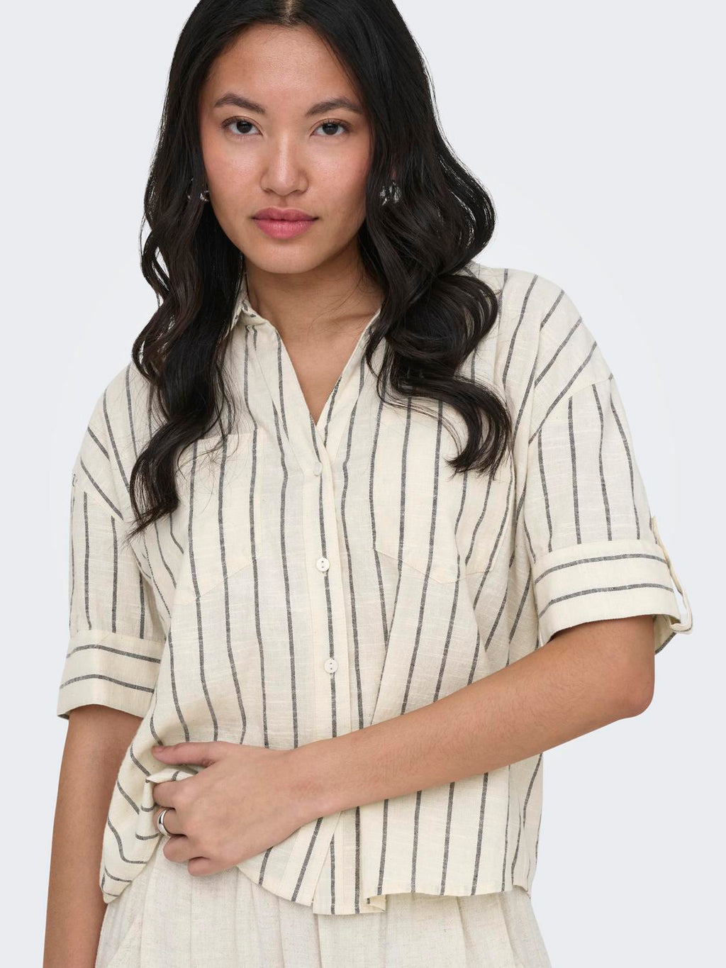 Camisa Regular Tizana - Silver Lining