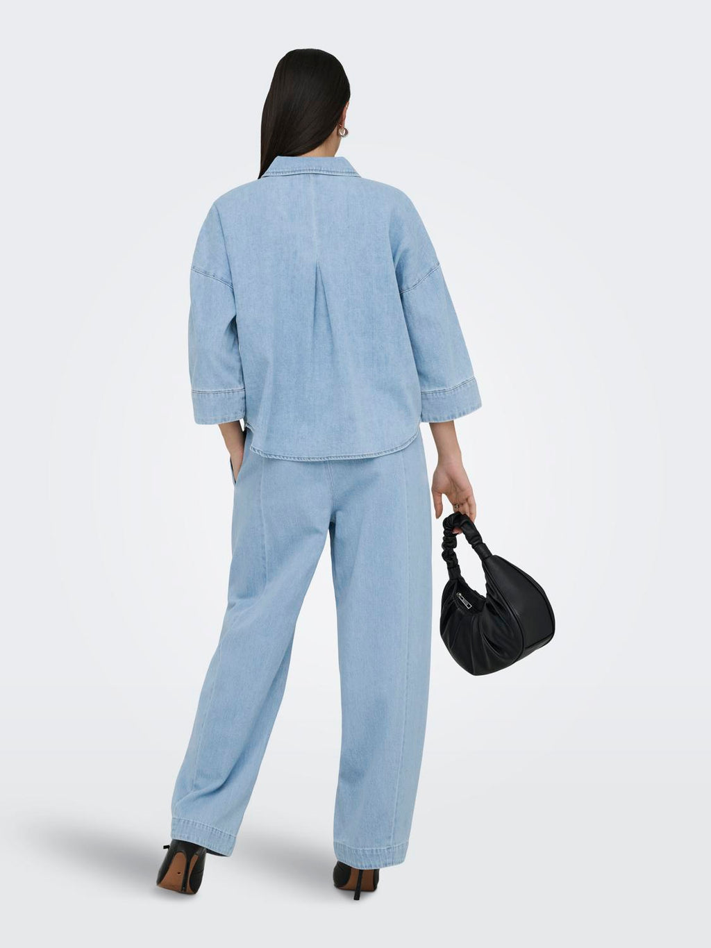 Jean Barrel Vix - Light Blue Denim
