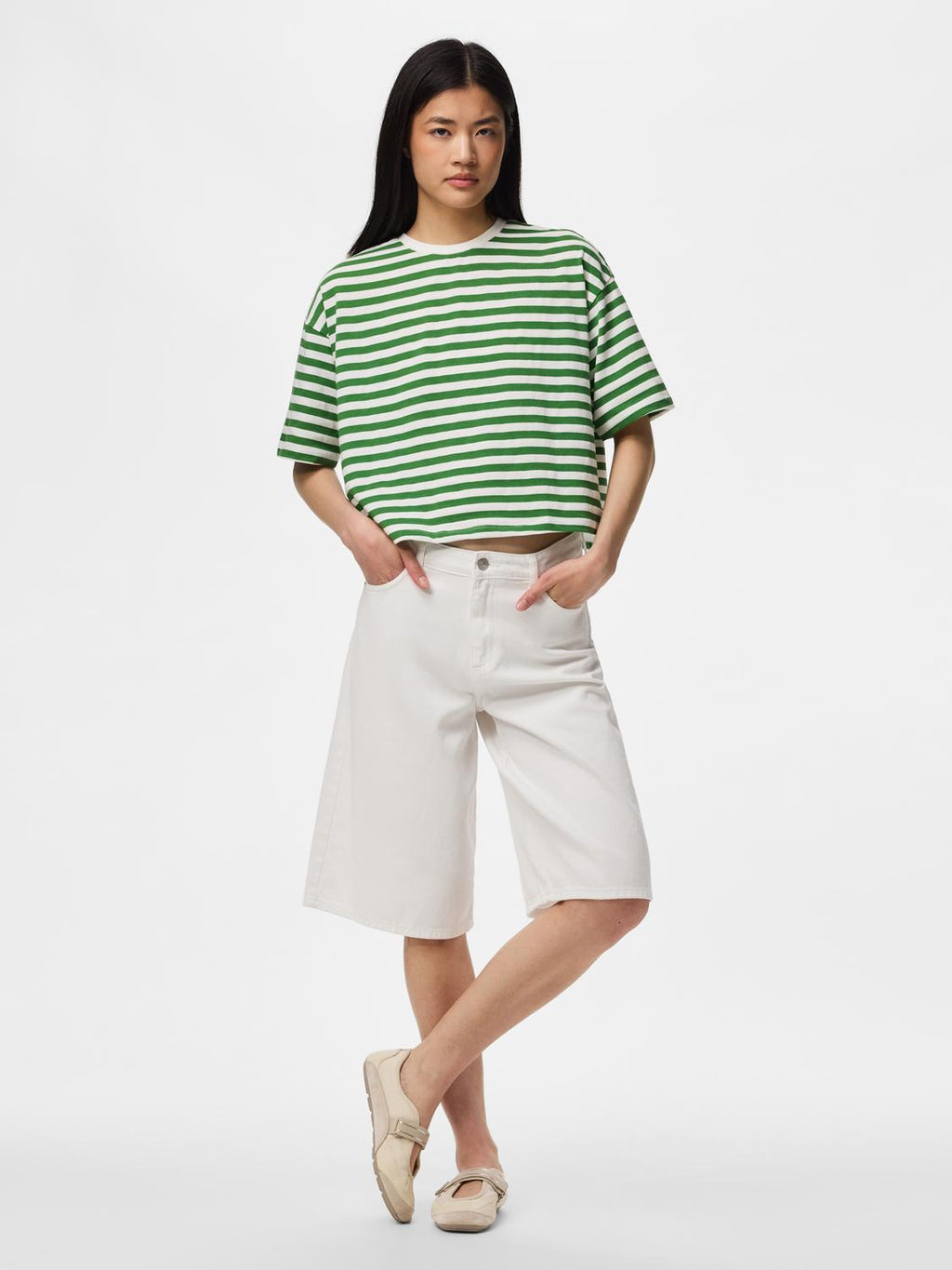 Remera Adie Boxy - Mint Green