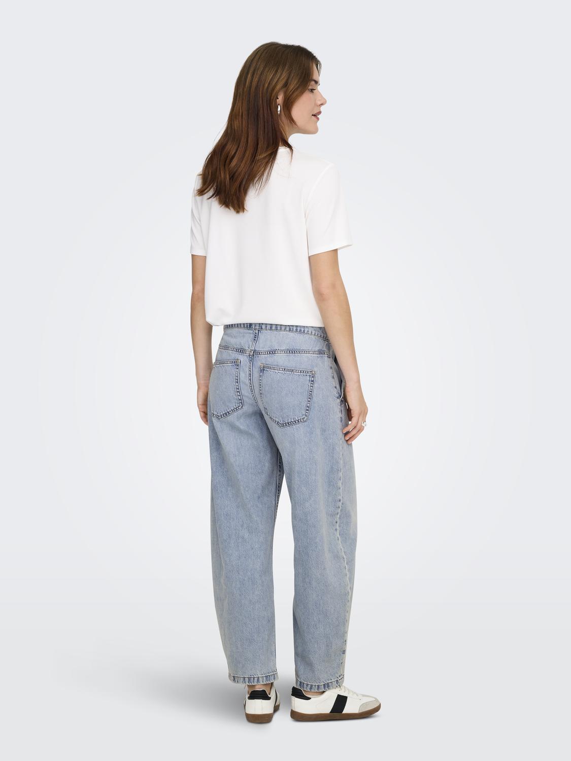 Jean Barrel Savona - Light Blue Denim