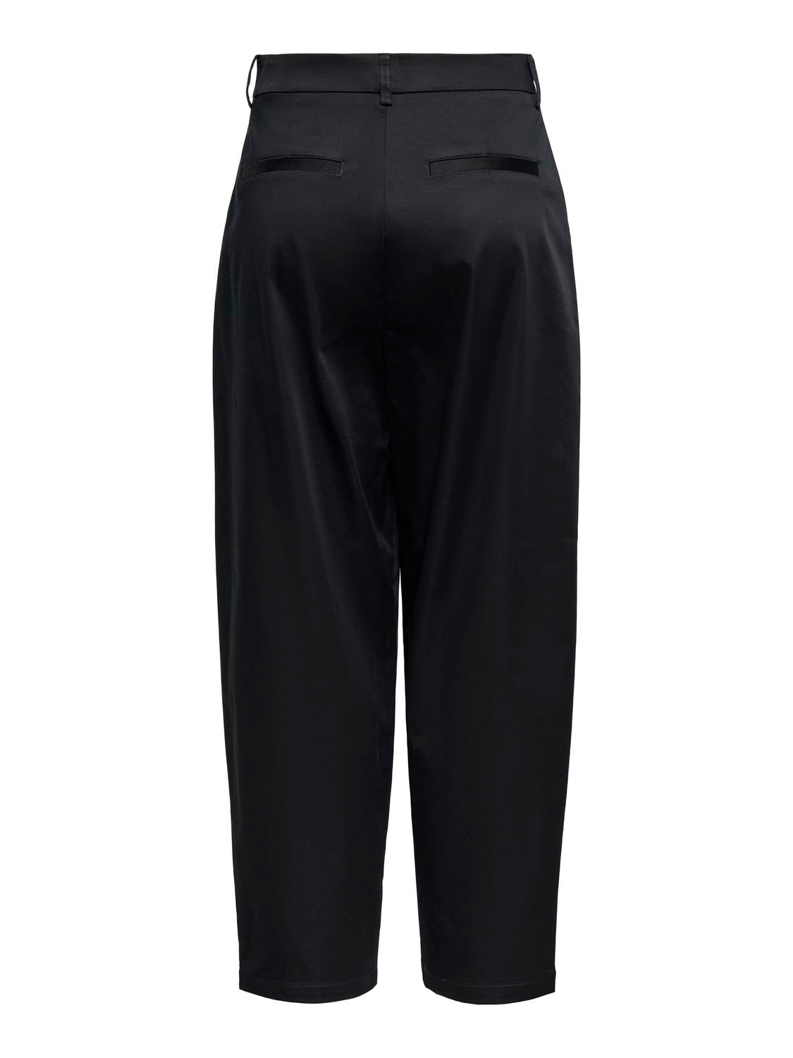 Pantalón Barrel Casil Tiro Alto - Black