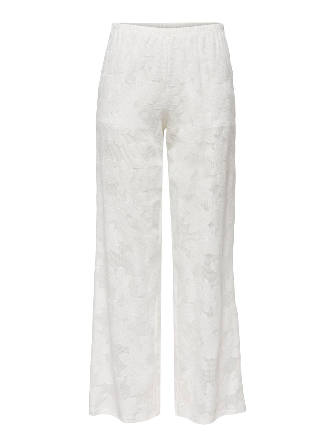 Pantalón Wide Leg Mirabella - Cloud Dancer