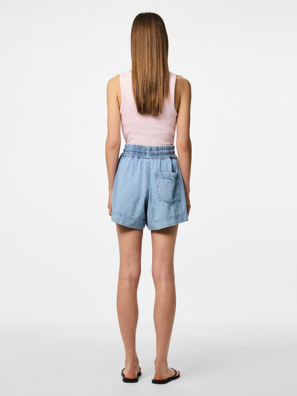 Short de jean Flora - Light Blue Denim