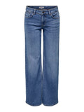 Jean Wide Leg Judy-O Tiro Bajo - Medium Blue Denim