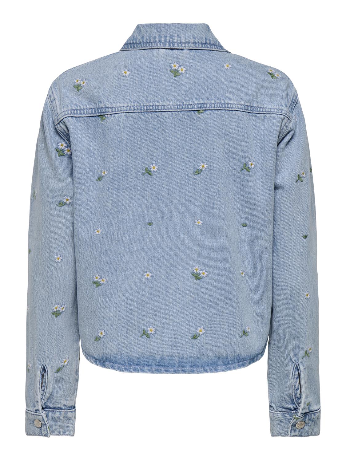 Camisa Oversize Cassie - Light Blue Denim