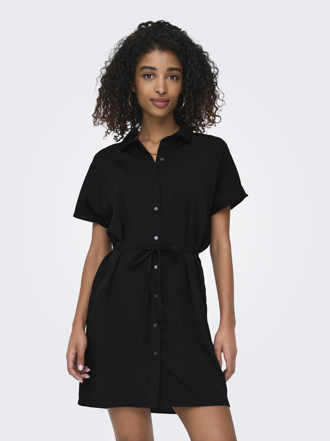 Vestido Regular Nova - Black
