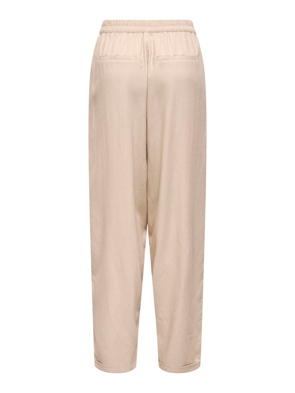Pantalón Barrel Goa Tiro Alto - Oxford Tan
