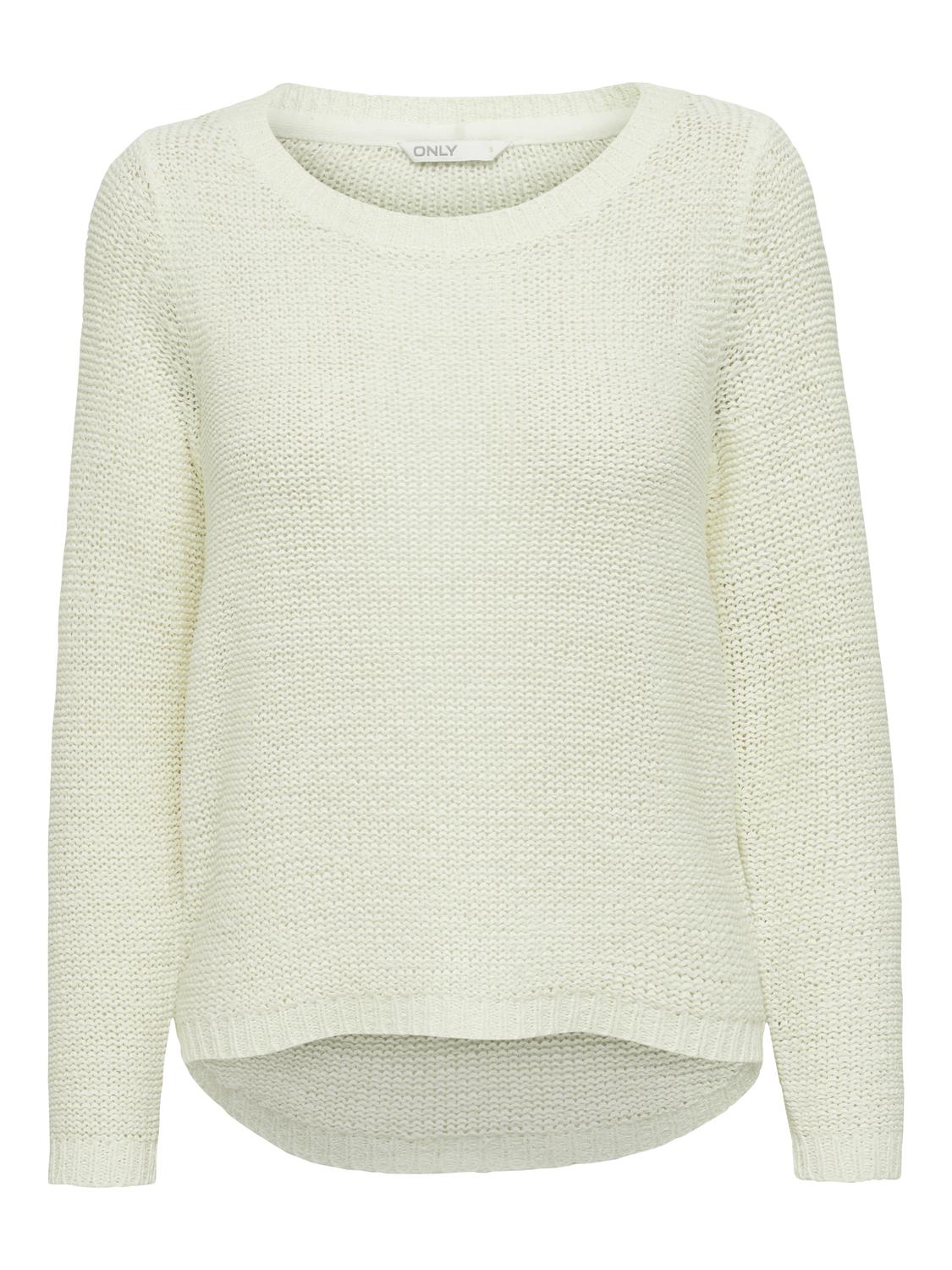 Sweater Regular Geena - Cloud Dancer