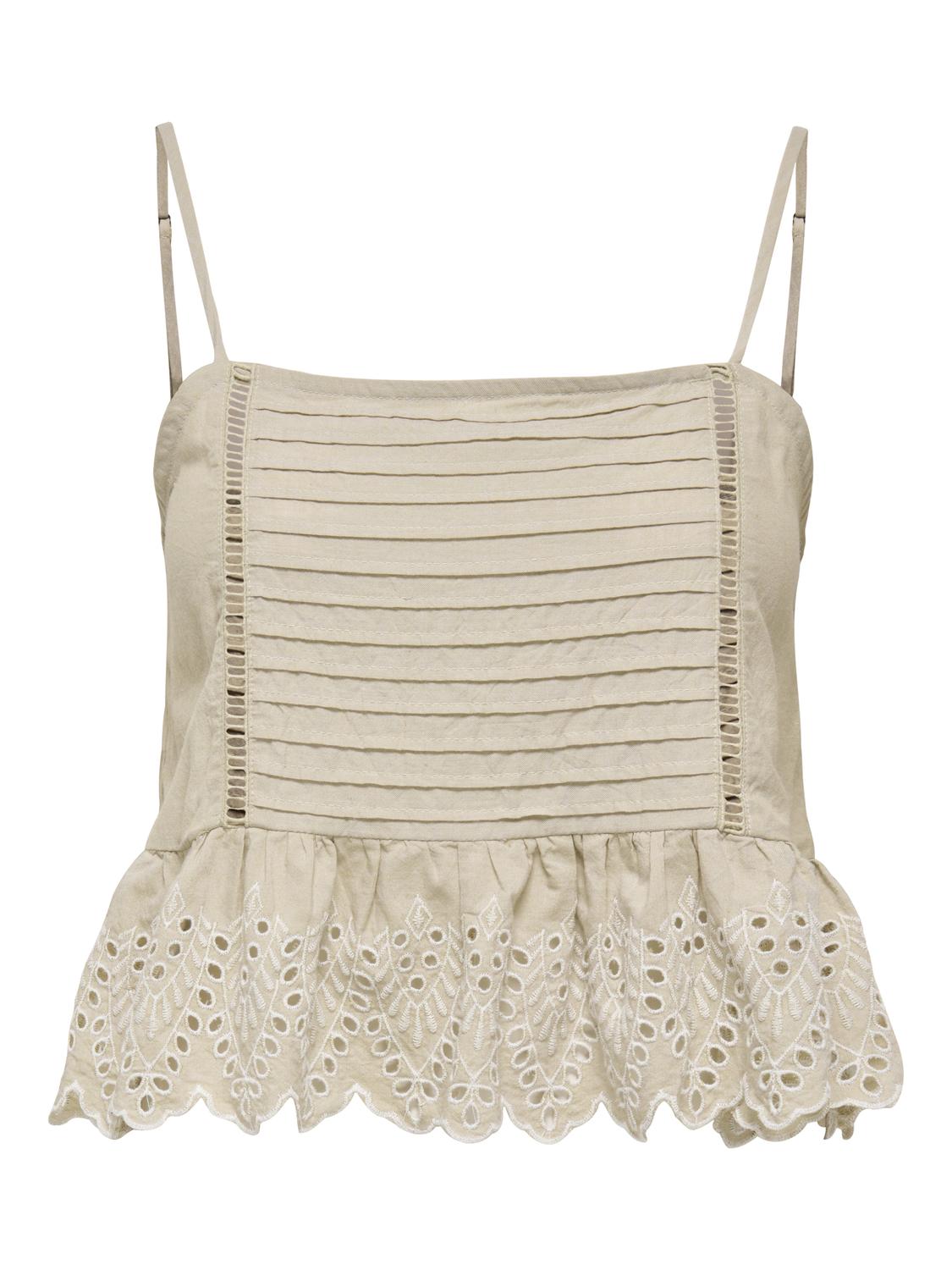Top Loose Tulum - Olive Gray